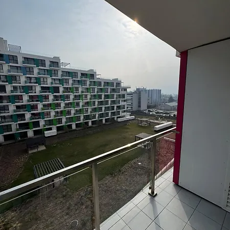 Elite Skyview -relaxing Family With Ac, Balcony * Budapeste