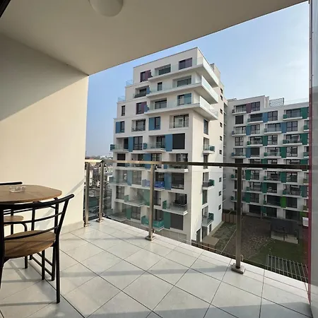 Elite Skyview -relaxing Family With Ac, Balcony Apartament Budapeszt