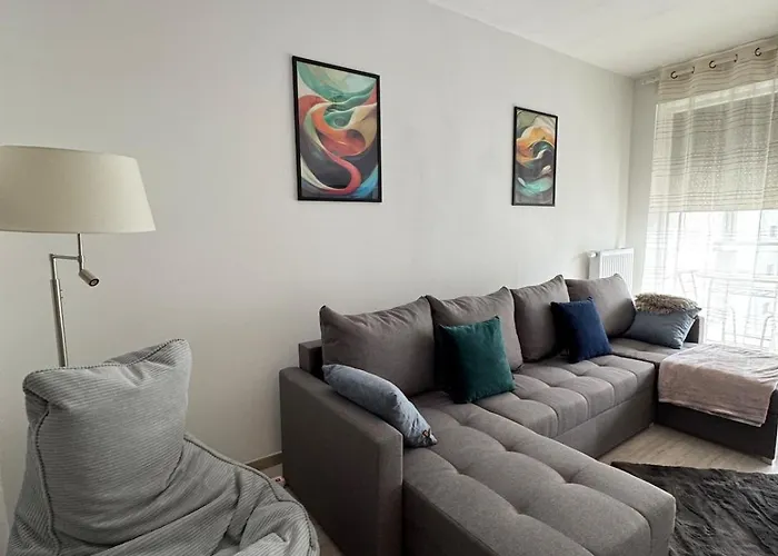 公寓 Elite Skyview -relaxing Family With Ac, Balcony 布达佩斯