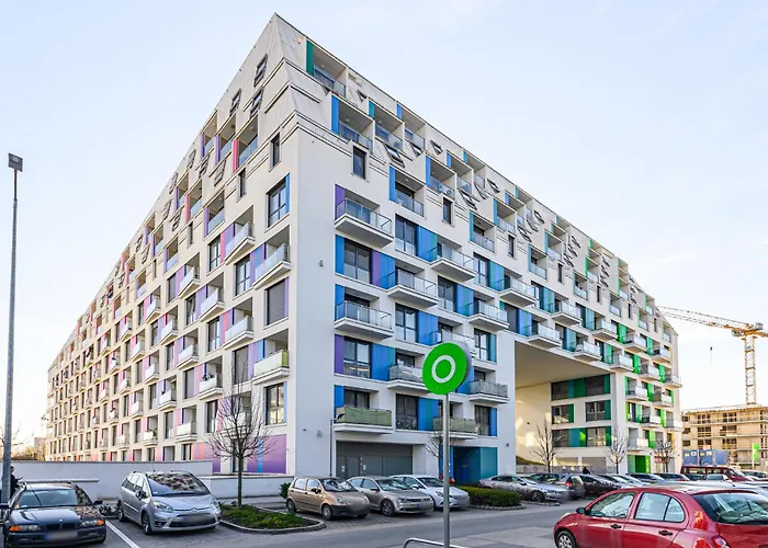 Elite Skyview -relaxing Family With Ac, Balcony Appartement Boedapest